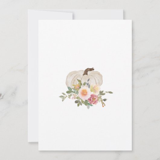 Einladung zur Hochzeit, Herbst in der Liebe Hochze (Rückseite)