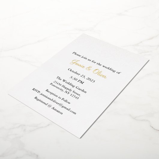 Einladung zur Hochzeit, Hochzeitstag, Boden, Spitz (Gedreht)