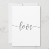 Einladung zur Hochzeit, Hochzeitstagung, Herz (Rückseite)