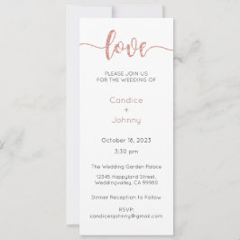 Einladung zur Hochzeit, Hochzeitstagung, Herz