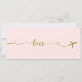 Einladung zur Hochzeit, Hochzeitstagung, Liebe (Rückseite)