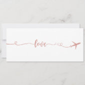 Einladung zur Hochzeit, Hochzeitstagung, Liebe (Rückseite)