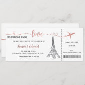 Einladung zur Hochzeit, Hochzeitstagung, Liebe (Vorne/Hinten)