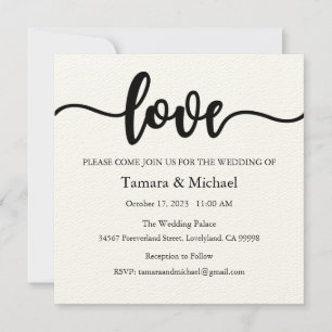 Einladung zur Hochzeit, Hochzeitstagung, Liebe