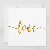 Einladung zur Hochzeit, Hochzeitstagung, Liebe (Rückseite)