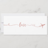 Einladung zur Hochzeit, Hochzeitstagung, Liebe (Rückseite)