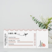 Einladung zur Hochzeit, Hochzeitstagung, Liebe (Stehend Vorderseite)