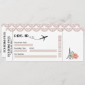 Einladung zur Hochzeit, Hochzeitstagung, Liebe (Vorne/Hinten)