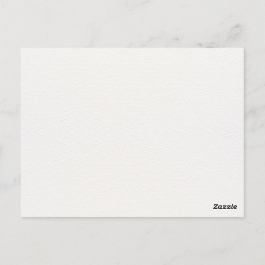 Einladung zur Hochzeit hübscher, komplizierter Blu Postkarte (Rückseite)