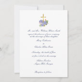 Einladung zur Hochzeit, Hydrangea, Jahrestag (Vorderseite)