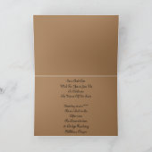 Einladung zur Hochzeit im Landstil (Innenseite)