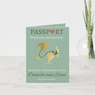Einladung zur Hochzeit im Pass