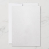 Einladung zur Hochzeit im verzauberten Garten (Rückseite)