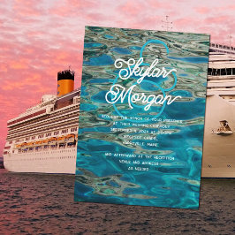 Einladung zur Hochzeit im Wasser