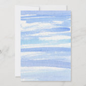 Einladung zur Hochzeit im Wasserfarbenanker (Rückseite)