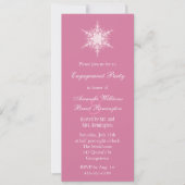 Einladung zur Hochzeit im Winter (Vorderseite)