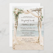Einladung zur Hochzeit in Beach Arbor (Vorne/Hinten)