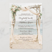 Einladung zur Hochzeit in Beach Arbor