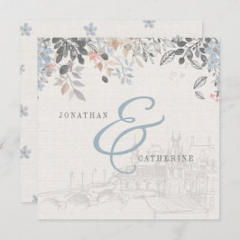 Einladung zur Hochzeit in der alten Welt