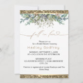 Einladung zur Hochzeit in der Liebe (Vorderseite)