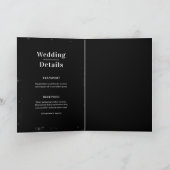 Einladung zur Hochzeit in der Sternennacht, Hochze (Innenseite)