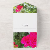 Einladung zur Hochzeit in einem (Außenbereich)