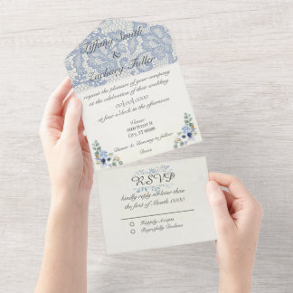 Einladung zur Hochzeit in einem
