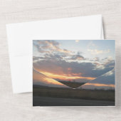 Einladung zur Hochzeit in einem (Rückseite)