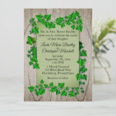 Einladung zur Hochzeit in einem Land (Stehend Vorderseite)