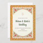 Einladung zur Hochzeit in Indien, Digital Hindu (Vorne/Hinten)