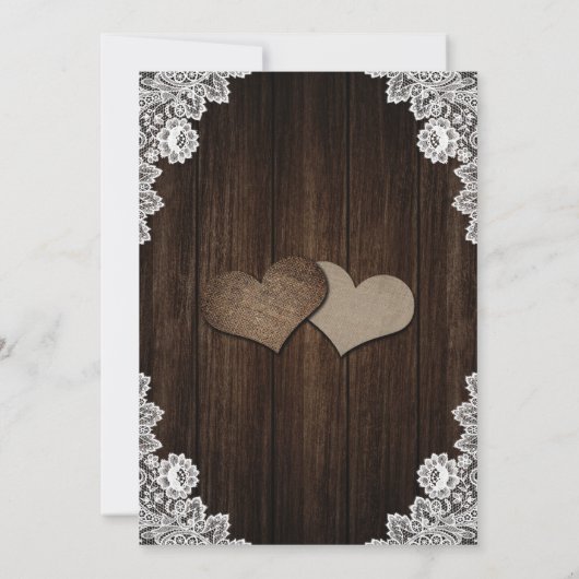 Einladung zur Hochzeit in Lila und blauer Blüte (Rückseite)