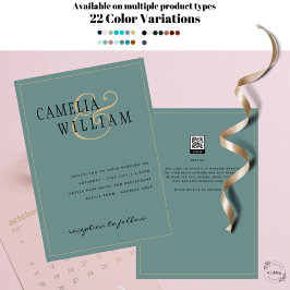 Einladung zur Hochzeit in modernen Magazinen