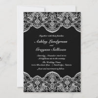 Einladung zur Hochzeit in Schwarz-Weiß-Marokko
