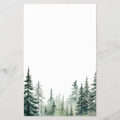 Einladung zur Hochzeit in Urlaubsort der Berggebie Flyer (Hinten)