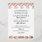 Einladung zur Hochzeit - Jugendstil & Gedicht 5 (Vorderseite)