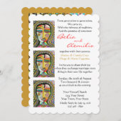 Einladung zur Hochzeit Jungfrau von Guadalupe MIRA (Vorne/Hinten)