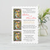 Einladung zur Hochzeit Jungfrau von Guadalupe MIRA (Stehend Vorderseite)