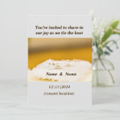 Einladung zur Hochzeit "Kommen Sie uns bei der Kra (Stehend Vorderseite)