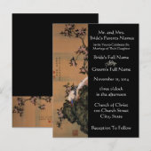 Einladung zur Hochzeit Künstler Hiroshige Utagawa (Vorne/Hinten)