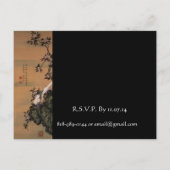 Einladung zur Hochzeit Künstler Hiroshige Utagawa (Rückseite)