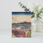 Einladung zur Hochzeit Künstler Hiroshige Utagawa (Stehend Vorderseite)