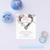 Einladung zur Hochzeit | Laural Flyer (Einzeln)