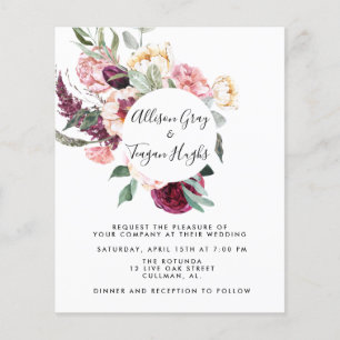 Einladung zur Hochzeit   Laural Flyer