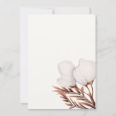 Einladung zur Hochzeit, Leaf, Fall, Garteneinladun (Rückseite)