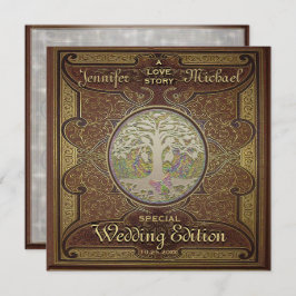 Einladung zur Hochzeit - Liebe Story Romantik