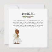 Einladung zur Hochzeit mit Acorn-Elfen in Liebe (Rückseite)