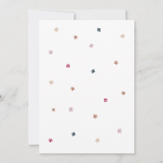 Einladung zur Hochzeit mit der deutschen Hirte (Rückseite)