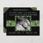 Einladung zur Hochzeit mit Ihrem Foto (Vorne/Hinten)