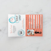 Einladung zur Hochzeit mit Turks & Caicos Passport (Innenseite)