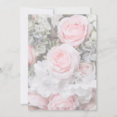 Einladung zur Hochzeit | Moderne geometrische Rose (Rückseite)